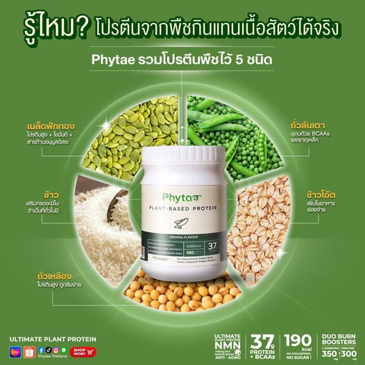 🔍 รู้ไหม? ถ้าเลือกโปรตีนพืชดี ๆ ได้ประโยชน์กว่าที่คิดหลายคนไม่รู้ว่า…แค่รวม “โปรตีนจากพืชหลายแหล่ง” ให้ดีก็ได้ กรดอะมิโนจำเป็นครบ เทียบเท่าโปรตีนจากเนื้อสัตว์ได้เลย 💪